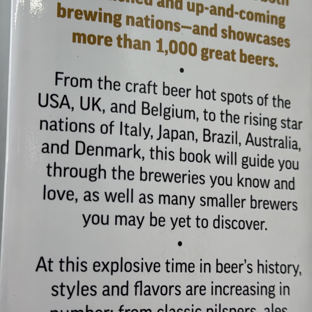 World Beer Book Tim Hampson, outstanding classic & craft beers .. greatest brews - Picture 7 of 9